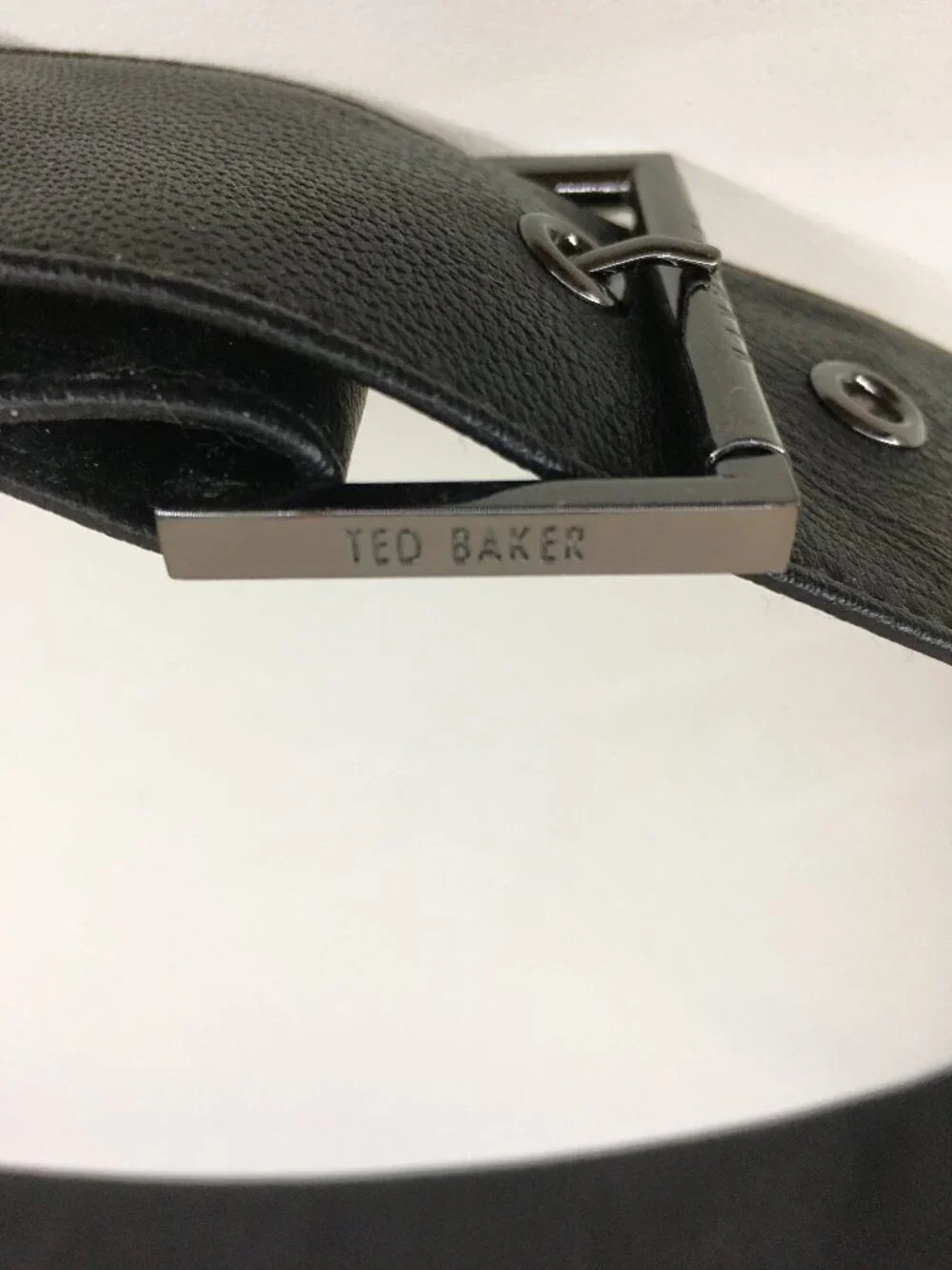 TED BAKER LONDON Soft Leather Belt Vintage Accessory